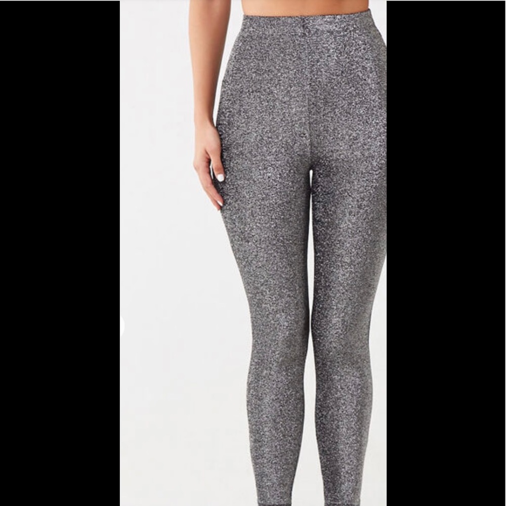 High Rise Sparkly Leggings
